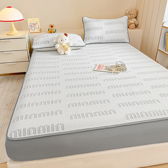 91家纺网 家纺一手货源 找家纺 大元 2025新款空气层夹棉单床笠床笠单件单品床笠-基础款minmin 浅灰minmin