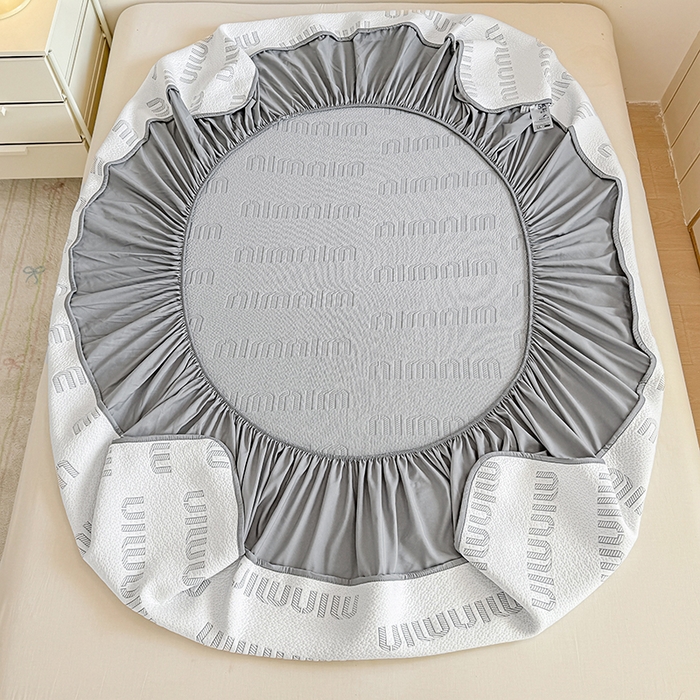 91家纺网 家纺一手货源 找家纺 大元 2025新款空气层夹棉单床笠床笠单件单品床笠-基础款minmin 浅灰minmin