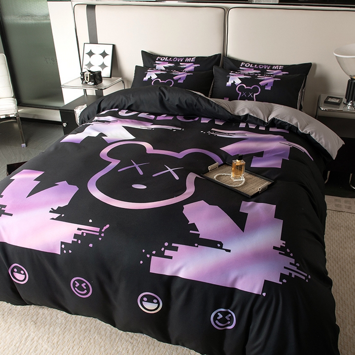 91家纺网 家纺一手货源 找家纺 （总）色鬼布艺高端家居主号 2025新款直播热款网红款四季棉四件套