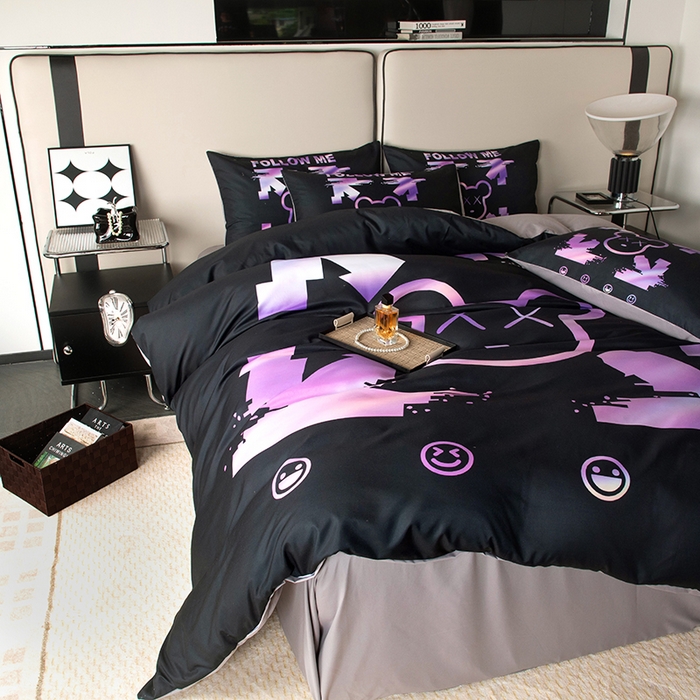 91家纺网 家纺一手货源 找家纺 （总）色鬼布艺高端家居主号 2025新款直播热款网红款四季棉四件套