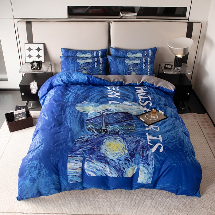 91家纺网 家纺一手货源 找家纺 （总）色鬼布艺高端家居主号 2025新款直播热款网红款四季棉四件套