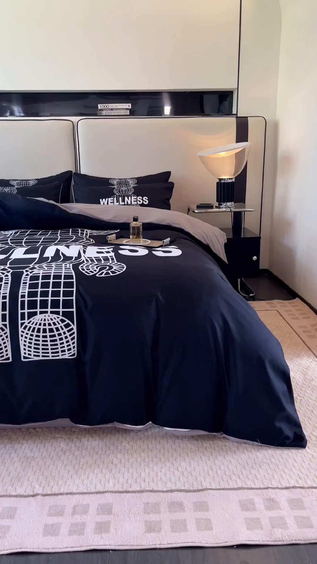 91家纺网 家纺一手货源 找家纺 色鬼布艺高端家居主号 2025新款直播热款网红款四季棉四件套 机器熊