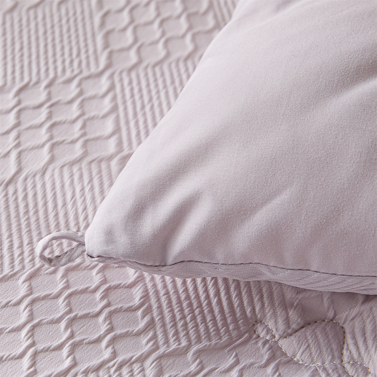 91家纺网 家纺一手货源 找家纺 宝士康家纺 2025新款提花羊毛春秋被/冬被/跨境外贸被子被芯 提花羊毛-浅灰