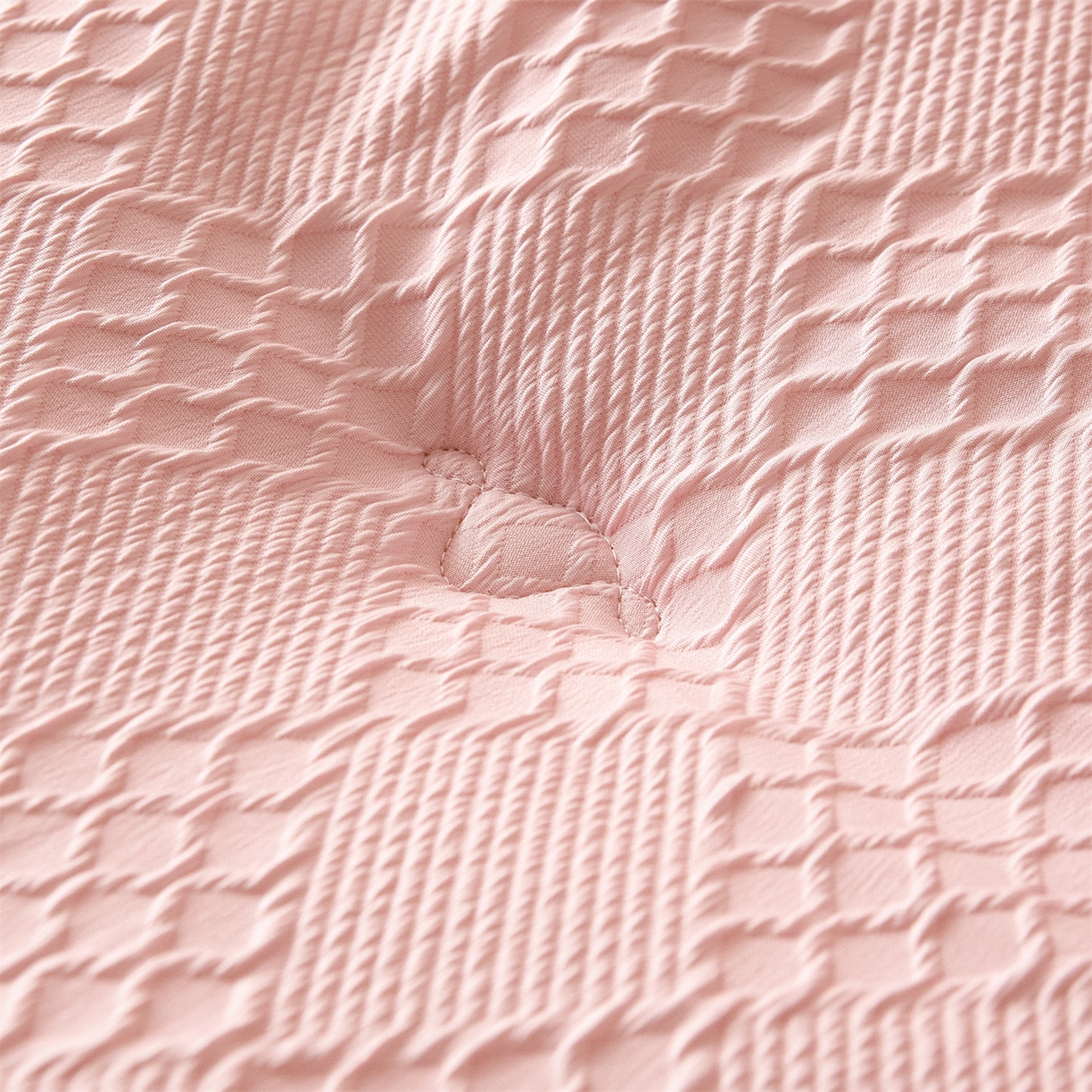 91家纺网 家纺一手货源 找家纺 宝士康家纺 2025新款提花羊毛春秋被/冬被/跨境外贸被子被芯 提花羊毛-粉色