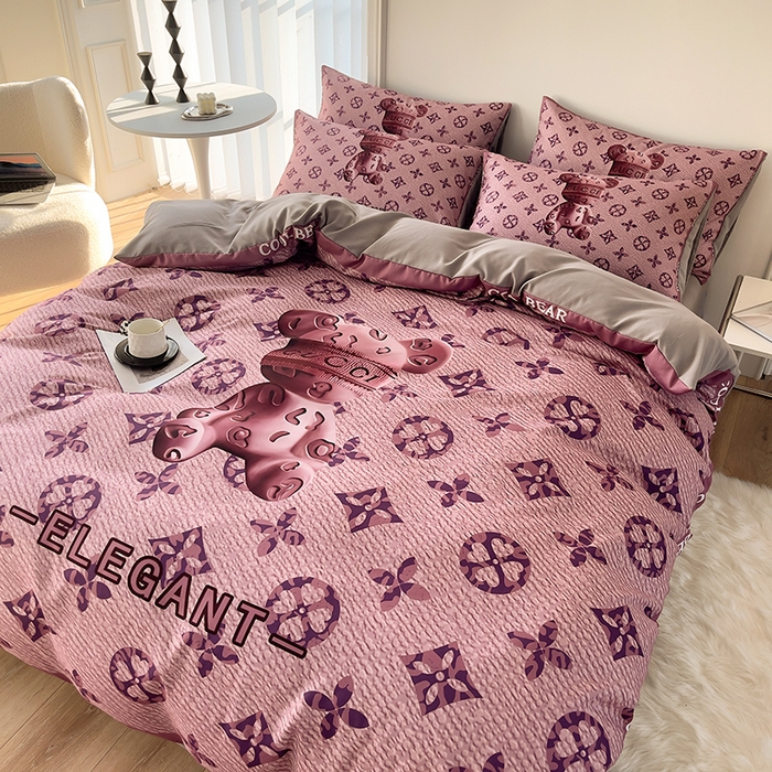 91家纺网 家纺一手货源 找家纺 （总）色鬼布艺高端家居主号 2025秋冬新款网红款水洗棉四季款四件套