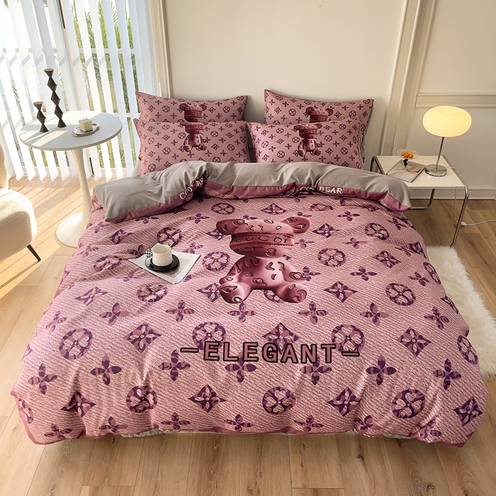 91家纺网 家纺一手货源 找家纺 （总）色鬼布艺高端家居主号 2025秋冬新款网红款水洗棉四季款四件套