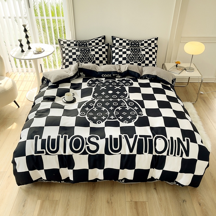 91家纺网 家纺一手货源 找家纺 （总）色鬼布艺高端家居主号 2025秋冬新款网红款水洗棉四季款四件套