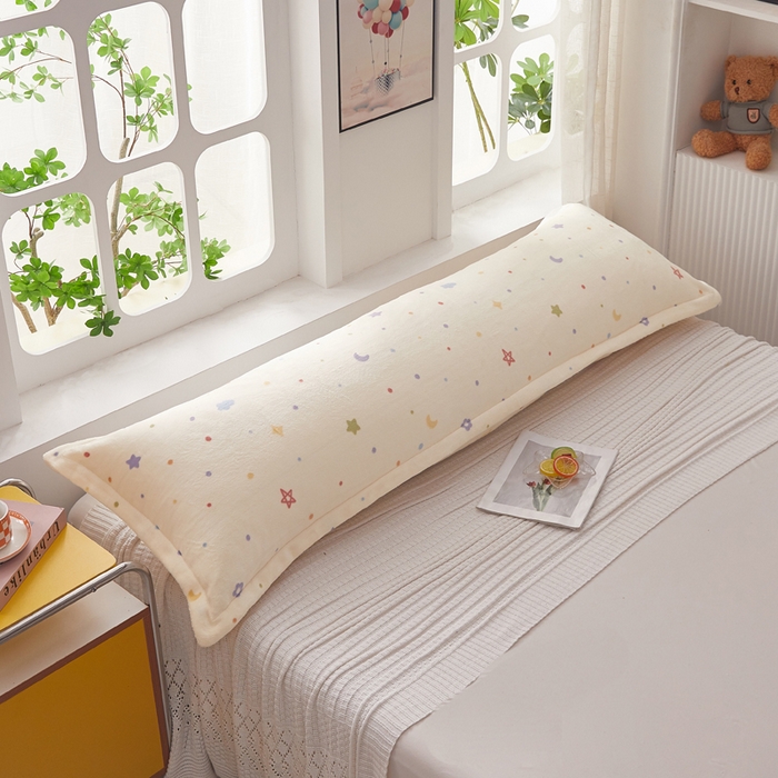 91家纺网 家纺一手货源 找家纺 （总）翎盈家纺 2025新款冬季小清新牛奶绒双人枕套