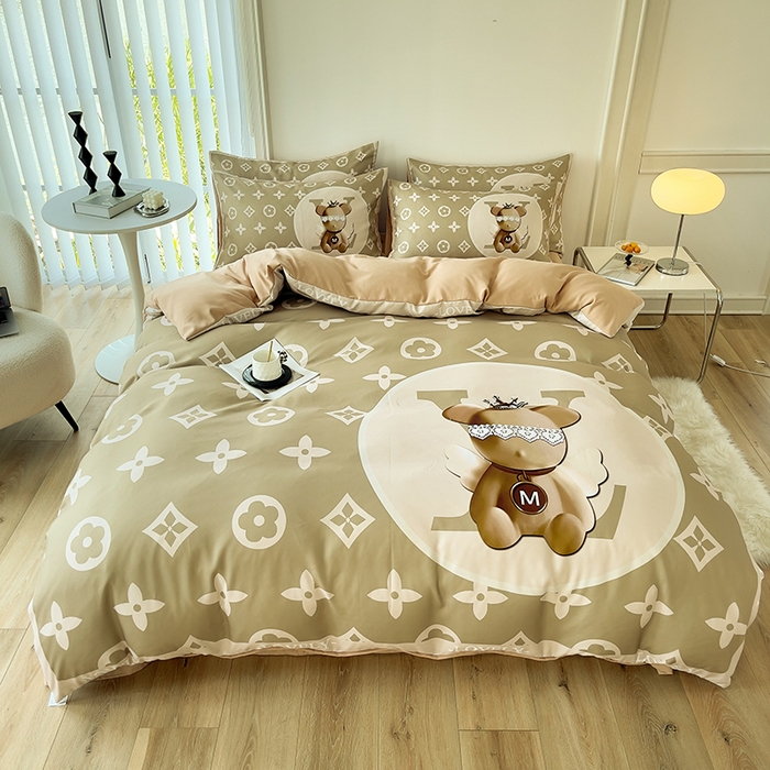 91家纺网 家纺一手货源 找家纺 （总）色鬼布艺高端家居主号 2025秋冬新款网红款水洗棉四季款四件套