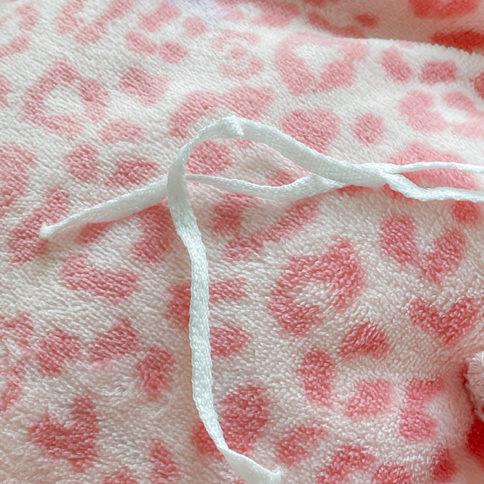 91家纺网 家纺一手货源 找家纺 弗苓家纺 2025新款加厚保暖双面牛奶绒四件套 豹纹KT-粉