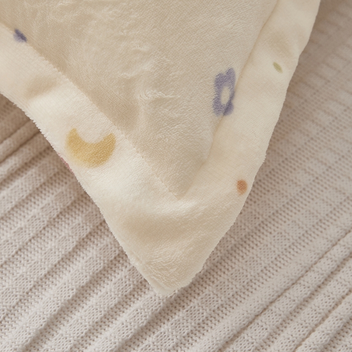 91家纺网 家纺一手货源 找家纺 翎盈家纺 2025新款冬季小清新牛奶绒双人枕套 童话星空