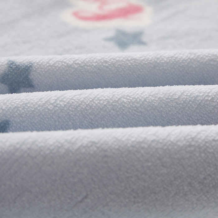 91家纺网 家纺一手货源 找家纺 翎盈家纺 2025新款冬季小清新牛奶绒双人枕套 比尔狗蓝