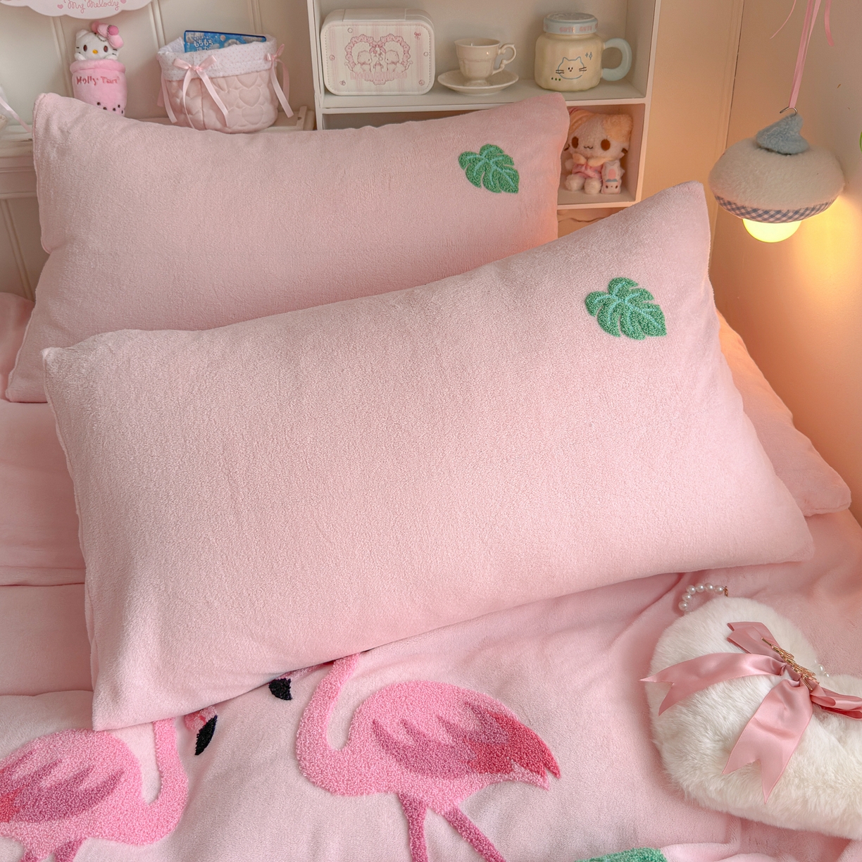 91家纺网 家纺一手货源 找家纺 （总）优卡迪家纺馆 2025新款牛奶绒毛巾绣四件套 下载文件包含买家秀