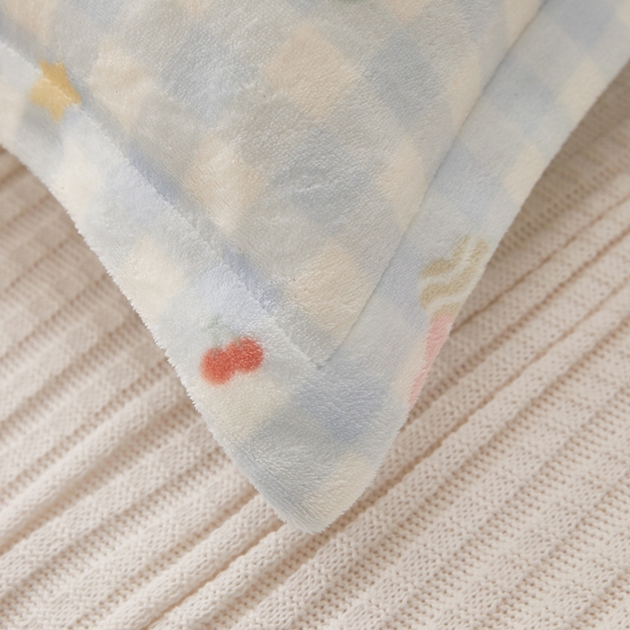 91家纺网 家纺一手货源 找家纺 翎盈家纺 2025新款冬季小清新牛奶绒双人枕套 恐龙乐园