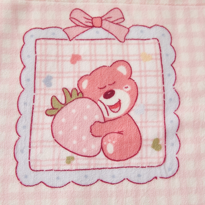 91家纺网 家纺一手货源 找家纺 翎盈家纺 2025新款冬季小清新牛奶绒双人枕套 快乐回忆