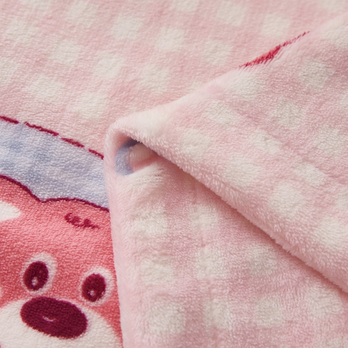 91家纺网 家纺一手货源 找家纺 翎盈家纺 2025新款冬季小清新牛奶绒双人枕套 快乐回忆