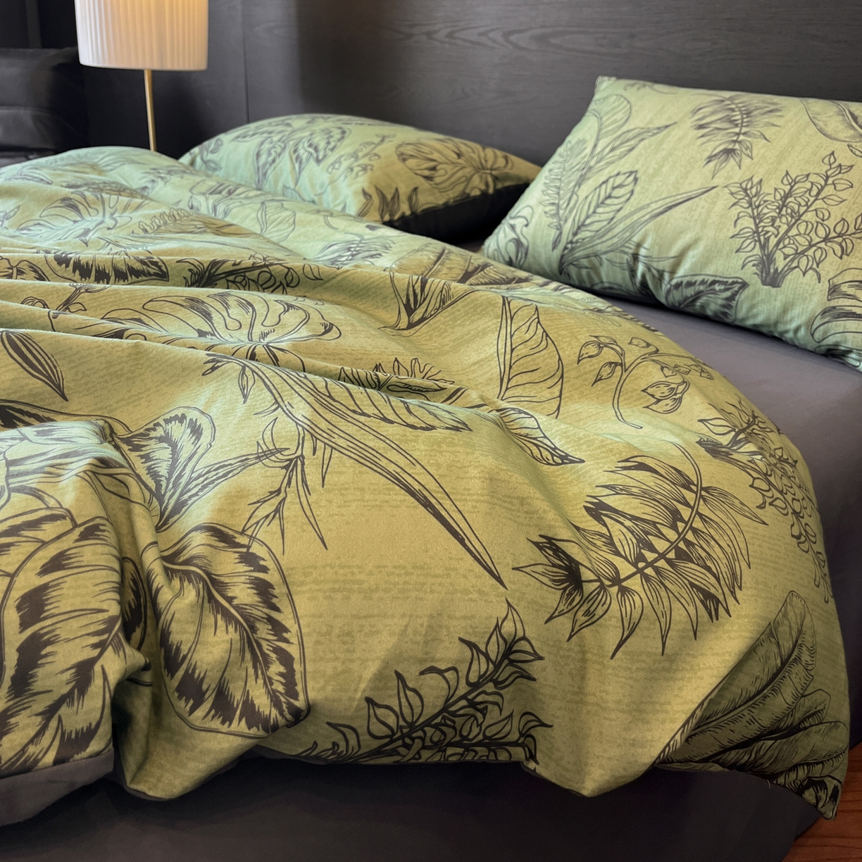 91家纺网 家纺一手货源 找家纺 （总）卧趣家纺 2025秋冬新品法式复古全棉A类磨毛四件套