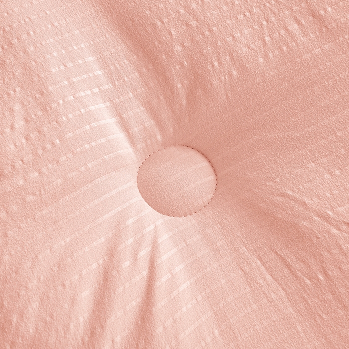 91家纺网 家纺一手货源 找家纺 艾特你 2025新款水洗棉提花无染立体大豆被子被芯 无染-粉色