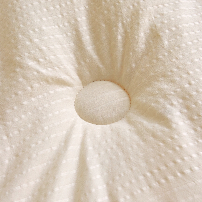 91家纺网 家纺一手货源 找家纺 艾特你 2025新款水洗棉提花无染立体大豆被子被芯 无染-白色