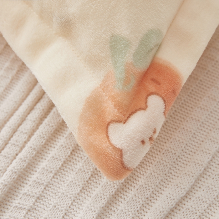 91家纺网 家纺一手货源 找家纺 翎盈家纺 2025新款冬季小清新牛奶绒双人枕套 心想事成