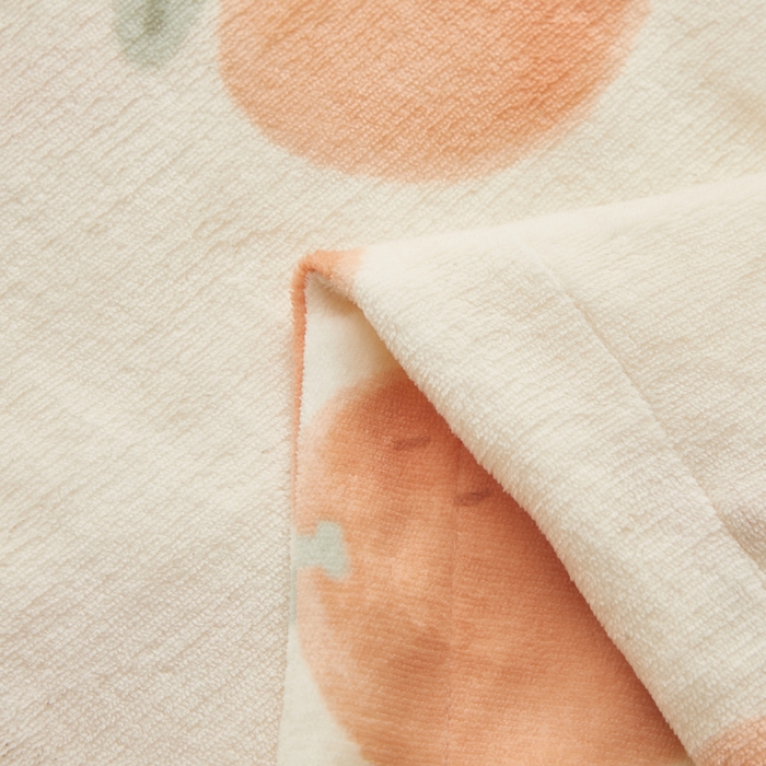 91家纺网 家纺一手货源 找家纺 翎盈家纺 2025新款冬季小清新牛奶绒双人枕套 心想事成