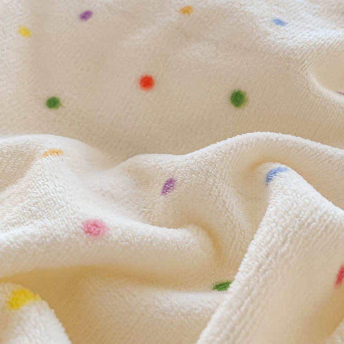 91家纺网 家纺一手货源 找家纺 典曼家纺 2025新款加厚保暖双面牛奶绒四件套 彩波点