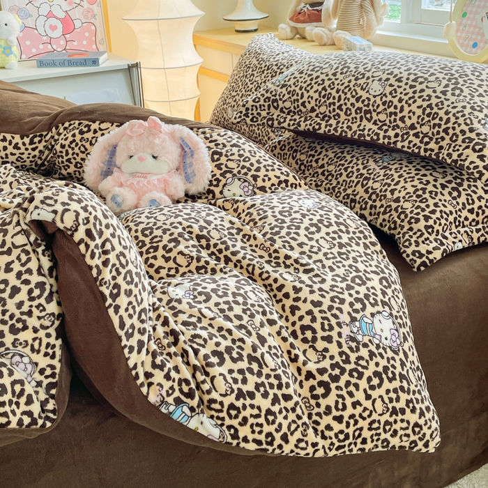 91家纺网 家纺一手货源 找家纺 （总）典曼家纺 2025新款加厚保暖双面牛奶绒四件套