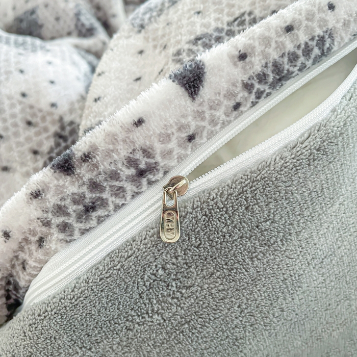 91家纺网 家纺一手货源 找家纺 典曼家纺 2025新款加厚保暖双面牛奶绒四件套 方糖蝴蝶结