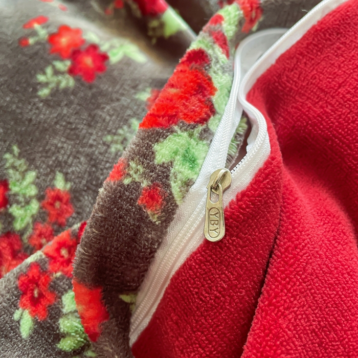 91家纺网 家纺一手货源 找家纺 典曼家纺 2025新款加厚保暖双面牛奶绒四件套 花妖- 黑