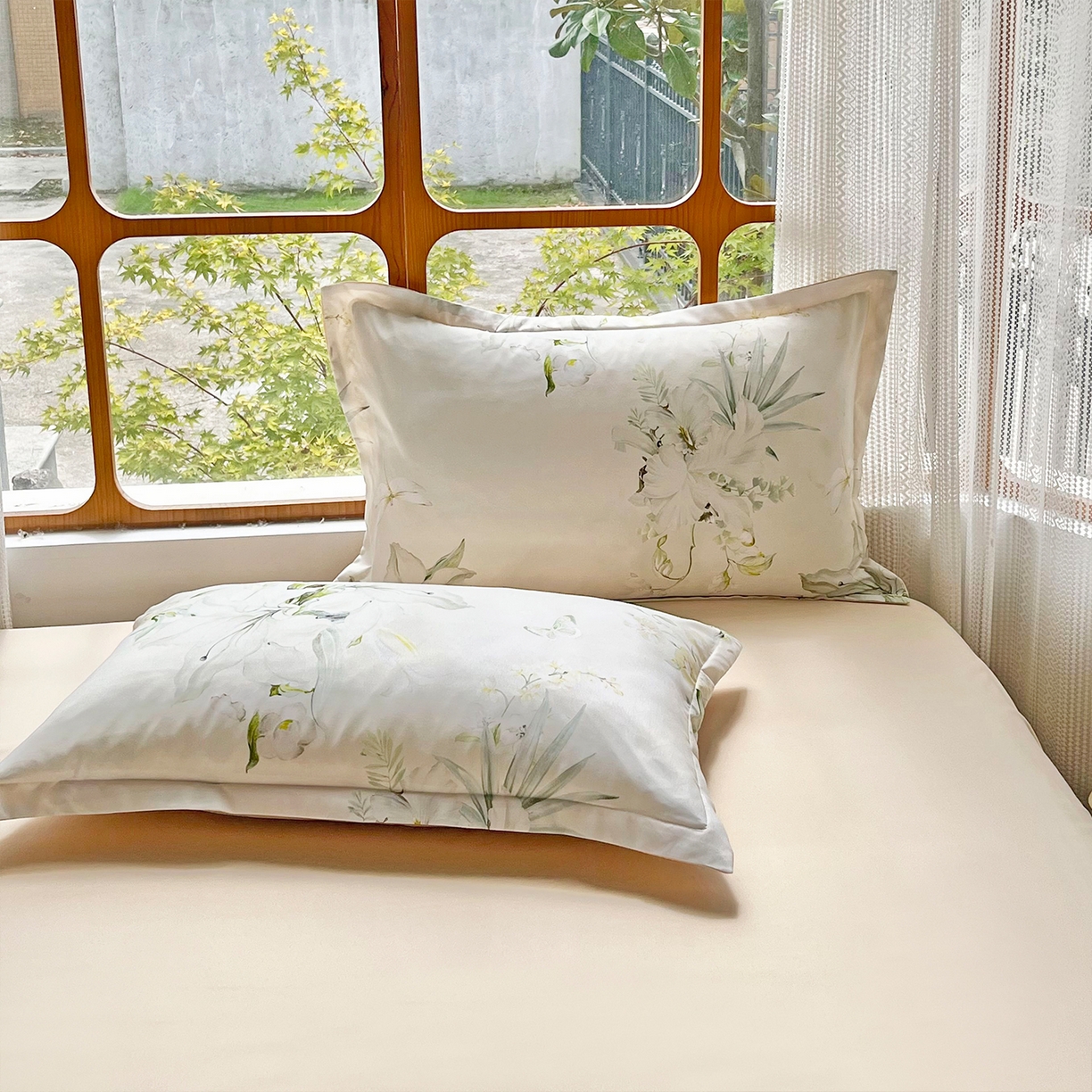 91家纺网 家纺一手货源 找家纺 佳宇轩 2025新款活性数码印花单人三件套双人四件套 婀娜多姿