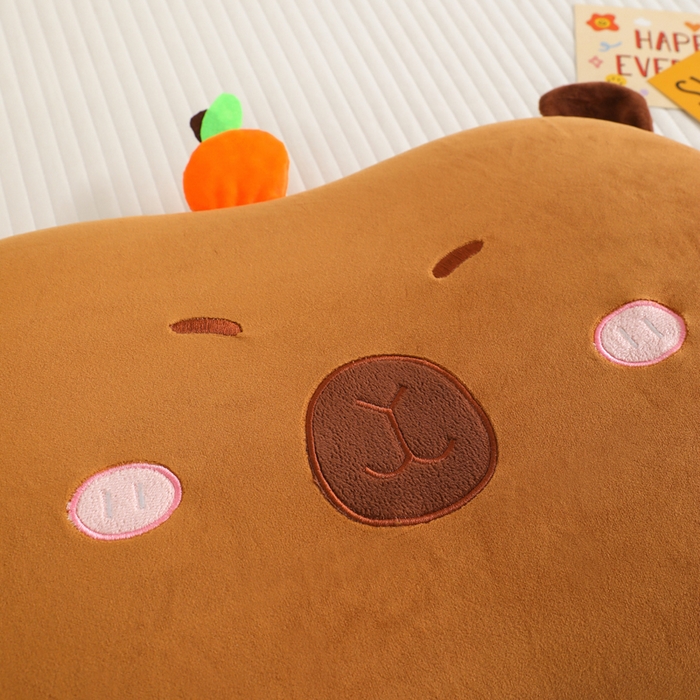 91家纺网 家纺一手货源 找家纺 大熊枕芯 2025新款卡通猫肚记忆枕头枕芯 猫肚记忆枕-卡皮巴拉