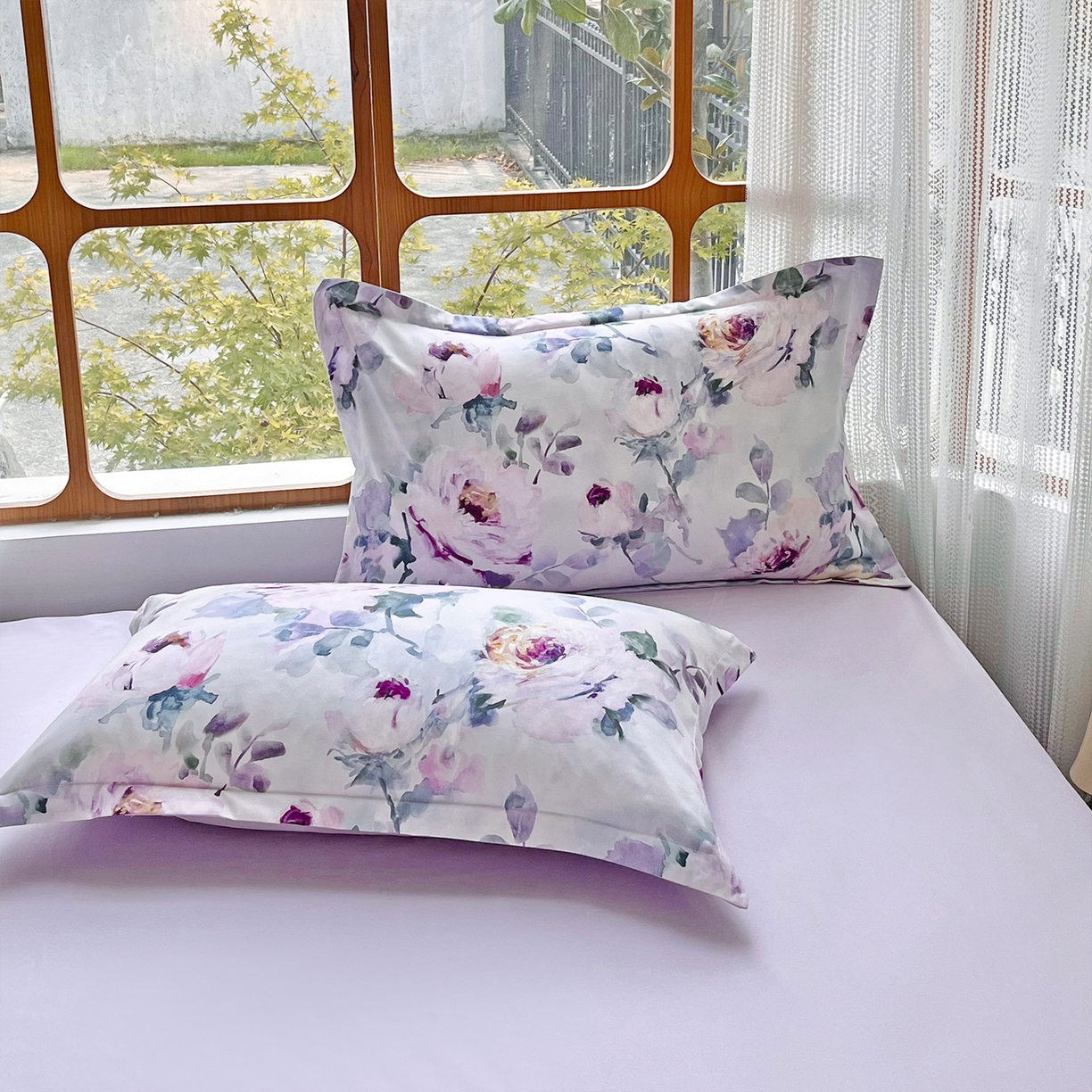 91家纺网 家纺一手货源 找家纺 佳宇轩 2025新款活性数码印花单人三件套双人四件套 花团锦簇