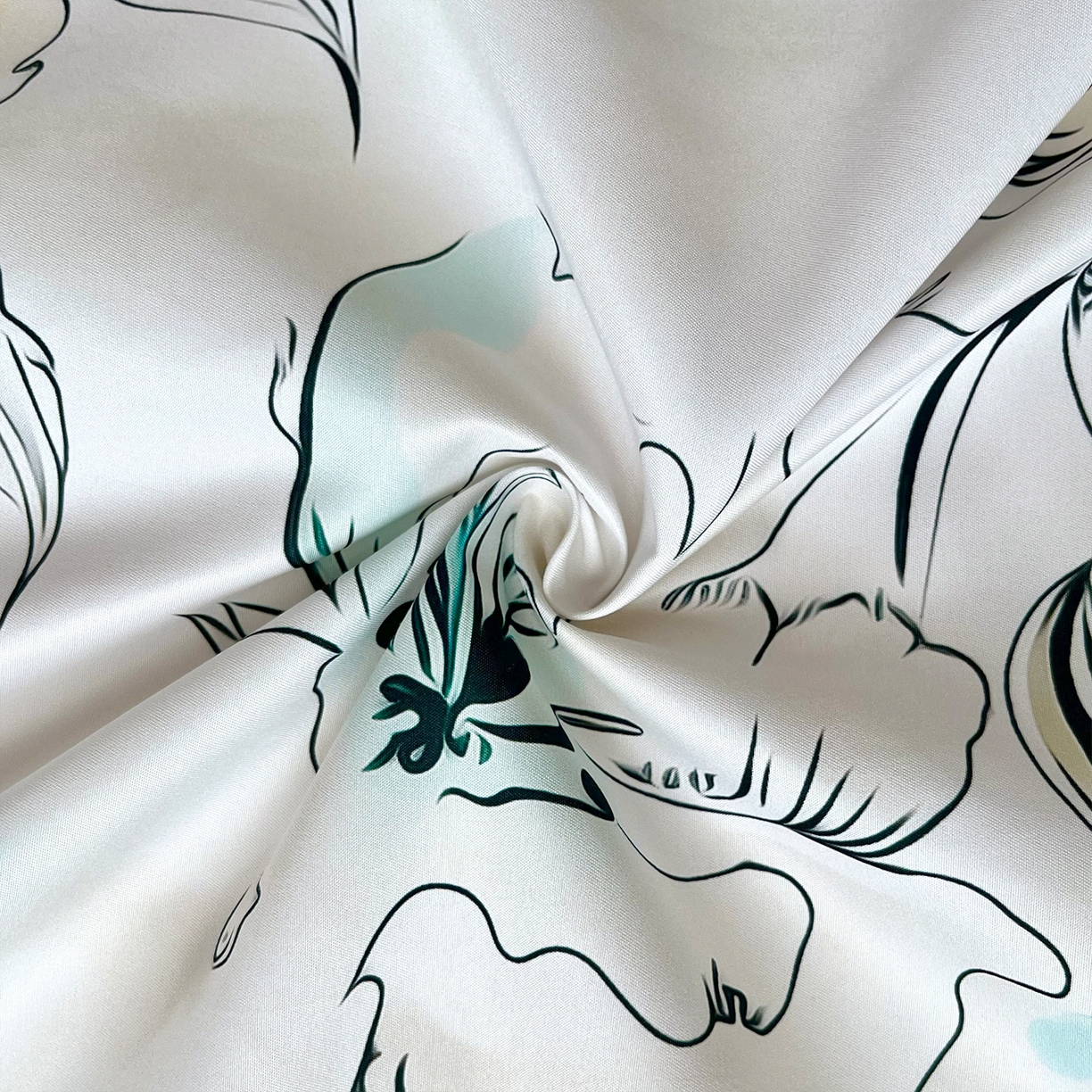 91家纺网 家纺一手货源 找家纺 佳宇轩 2025新款活性数码印花单人三件套双人四件套 锦上添花