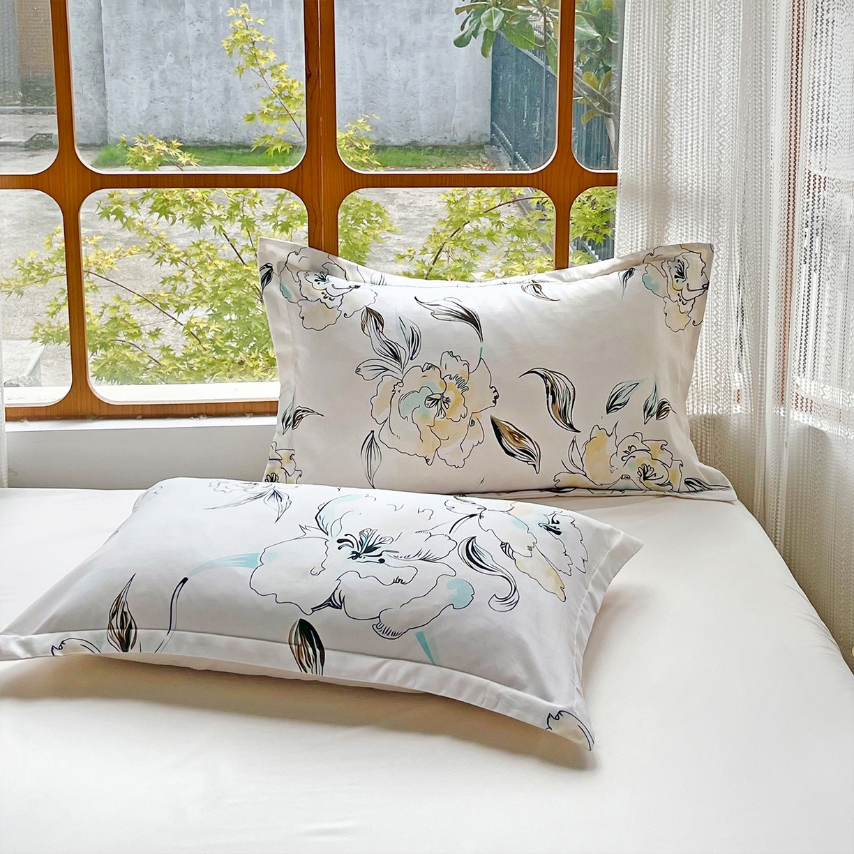 91家纺网 家纺一手货源 找家纺 佳宇轩 2025新款活性数码印花单人三件套双人四件套 锦上添花