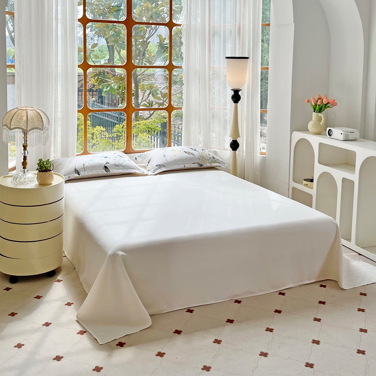 91家纺网 家纺一手货源 找家纺 佳宇轩 2025新款活性数码印花单人三件套双人四件套 锦上添花