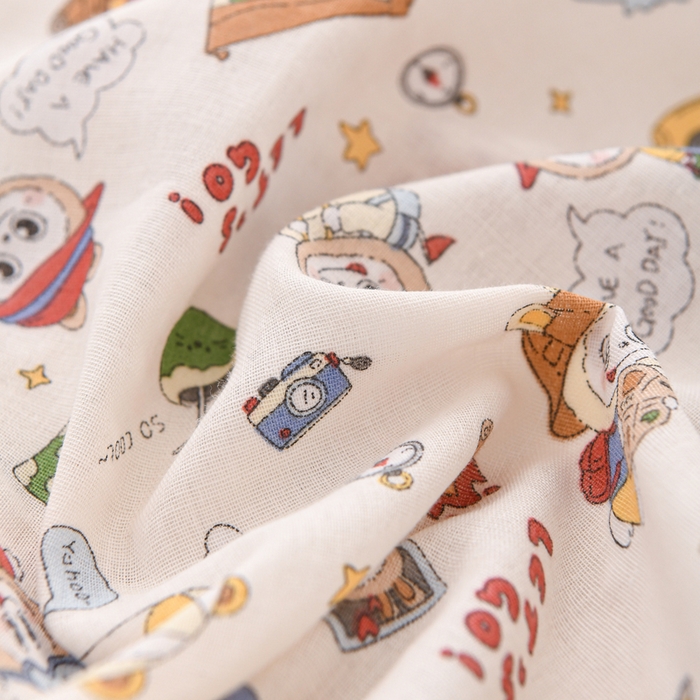 91家纺网 家纺一手货源 找家纺 大熊枕芯 2025新款小清新全棉双层纱兔子枕芯长抱枕 小兔