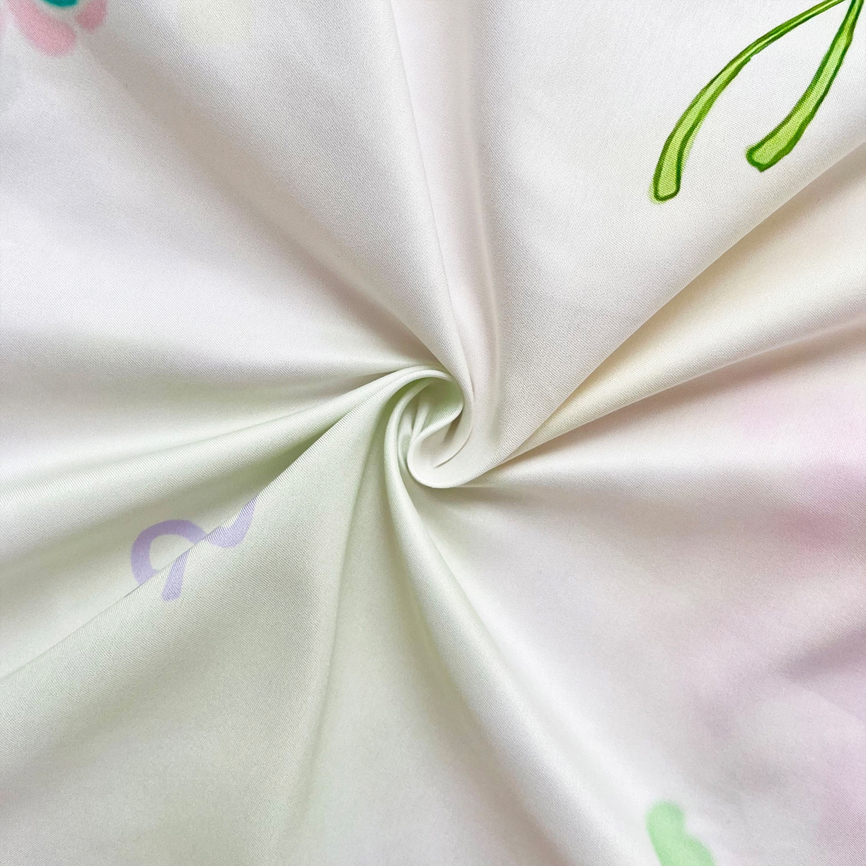 91家纺网 家纺一手货源 找家纺 佳宇轩 2025新款活性数码印花单人三件套双人四件套 翩翩起舞