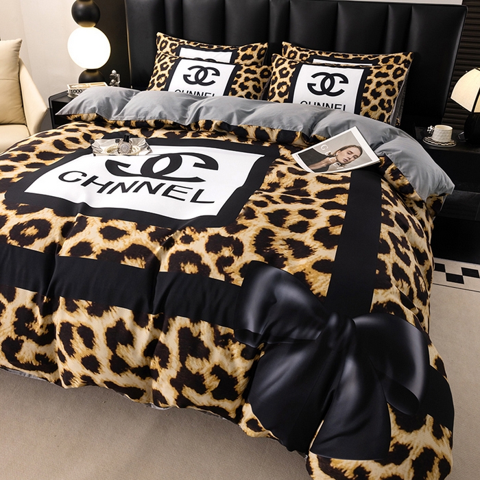 91家纺网 家纺一手货源 找家纺 （总）色鬼布艺高端家居主号 2025新款轻奢亲肤纯棉数码印花网红热款四件套