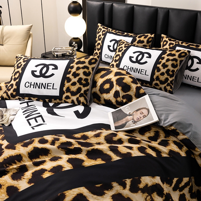 91家纺网 家纺一手货源 找家纺 （总）色鬼布艺高端家居主号 2025新款轻奢亲肤纯棉数码印花网红热款四件套