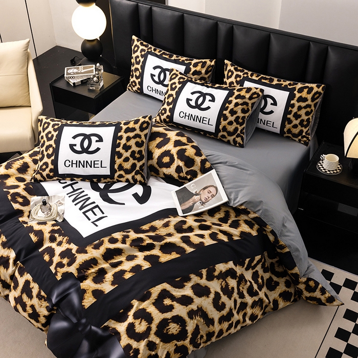 91家纺网 家纺一手货源 找家纺 （总）色鬼布艺高端家居主号 2025新款轻奢亲肤纯棉数码印花网红热款四件套