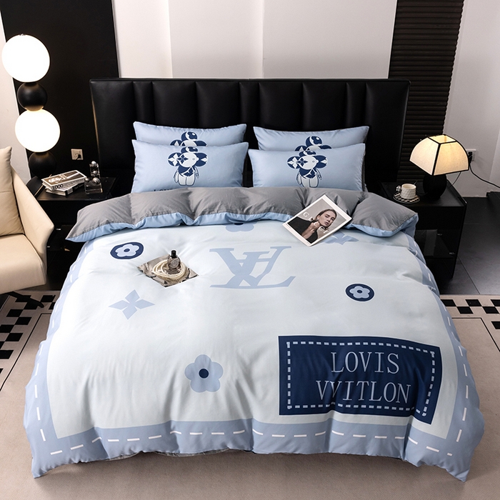 91家纺网 家纺一手货源 找家纺 （总）色鬼布艺高端家居主号 2025新款轻奢亲肤纯棉数码印花网红热款四件套