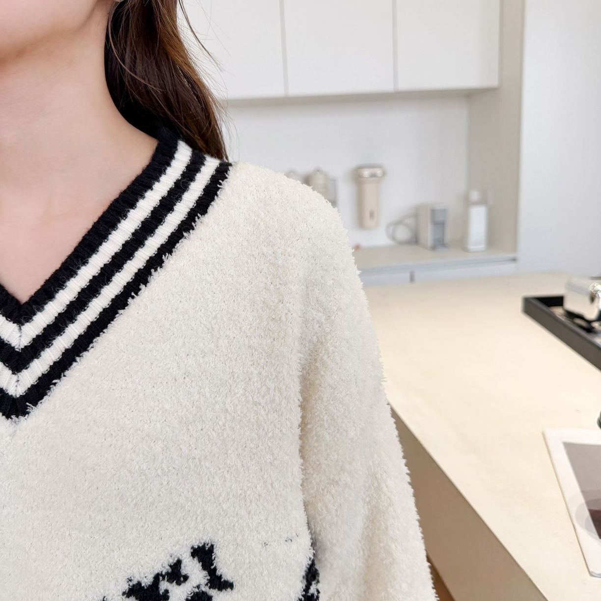 91家纺网 家纺一手货源 找家纺 洛兰沙家居馆 2025新款半边绒睡衣女高级感开衫直筒裤家居服加厚可外穿百搭睡衣家居服 半边绒24