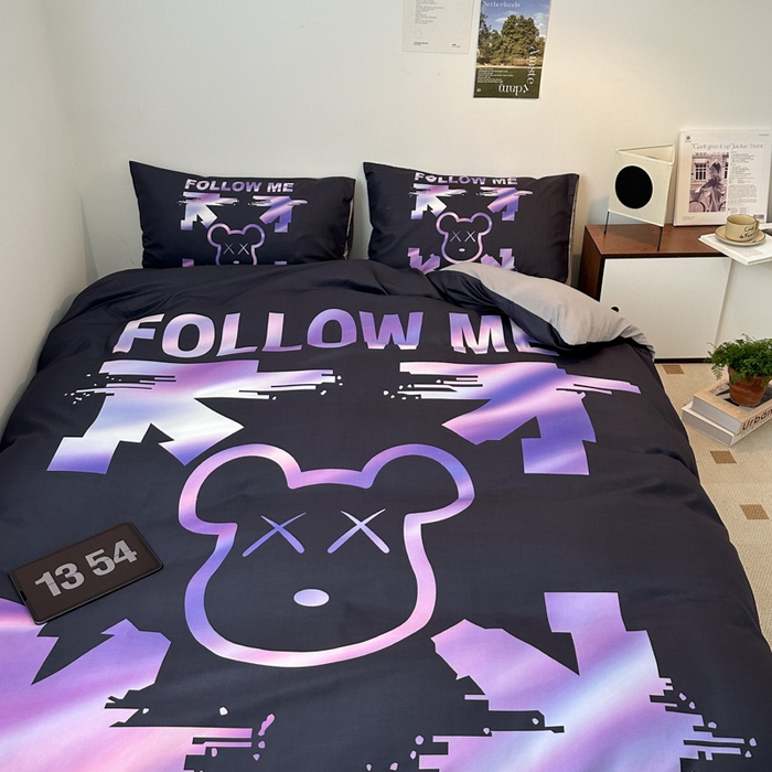 91家纺网 家纺一手货源 找家纺 （总）色鬼布艺高端家居主号 2025新款现代简约网红款四季棉四件套