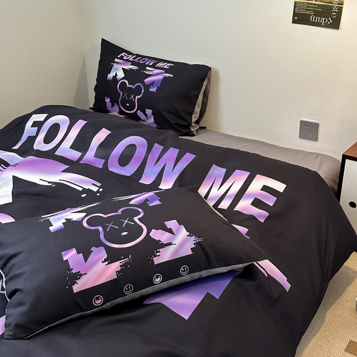 91家纺网 家纺一手货源 找家纺 （总）色鬼布艺高端家居主号 2025新款现代简约网红款四季棉四件套