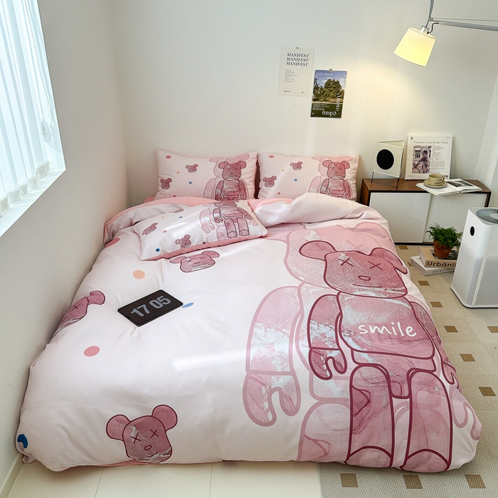 91家纺网 家纺一手货源 找家纺 （总）色鬼布艺高端家居主号 2025新款现代简约网红款四季棉四件套