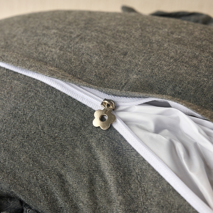 91家纺网 家纺一手货源 找家纺 明星枕业 2025新款全棉磨毛荞麦枕头枕芯花边饺子形枕全荞麦壳月牙护颈枕枕头枕芯 组合图