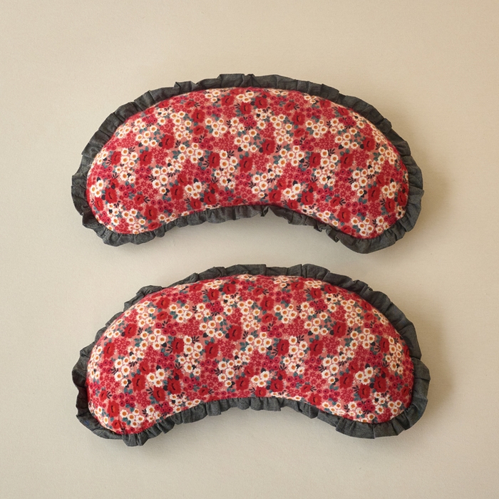 91家纺网 家纺一手货源 找家纺 明星枕业 2025新款全棉磨毛荞麦枕头枕芯花边饺子形枕全荞麦壳月牙护颈枕枕头枕芯 饺子枕-粉蔷薇