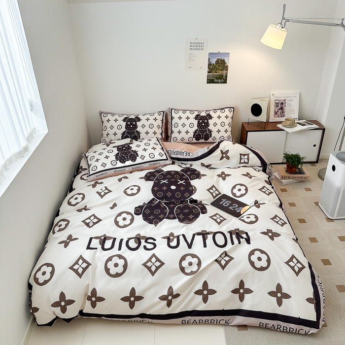 91家纺网 家纺一手货源 找家纺 （总）色鬼布艺高端家居主号 2025新款现代简约网红款四季棉四件套