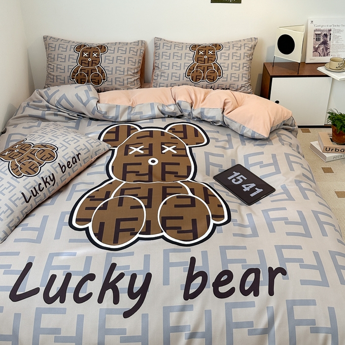 91家纺网 家纺一手货源 找家纺 色鬼布艺高端家居主号 2025新款现代简约网红款四季棉四件套 咔芬