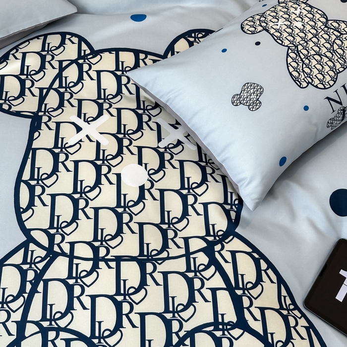 91家纺网 家纺一手货源 找家纺 色鬼布艺高端家居主号 2025新款现代简约网红款四季棉四件套 萌迪